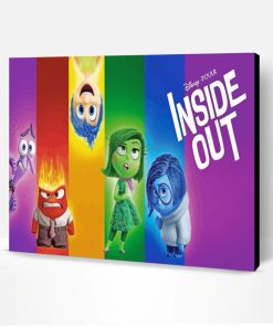 Inside Out Disney Movie Paint By Number