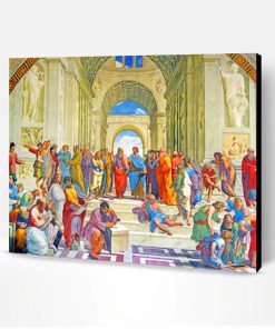 The School of Athens Paint By Number
