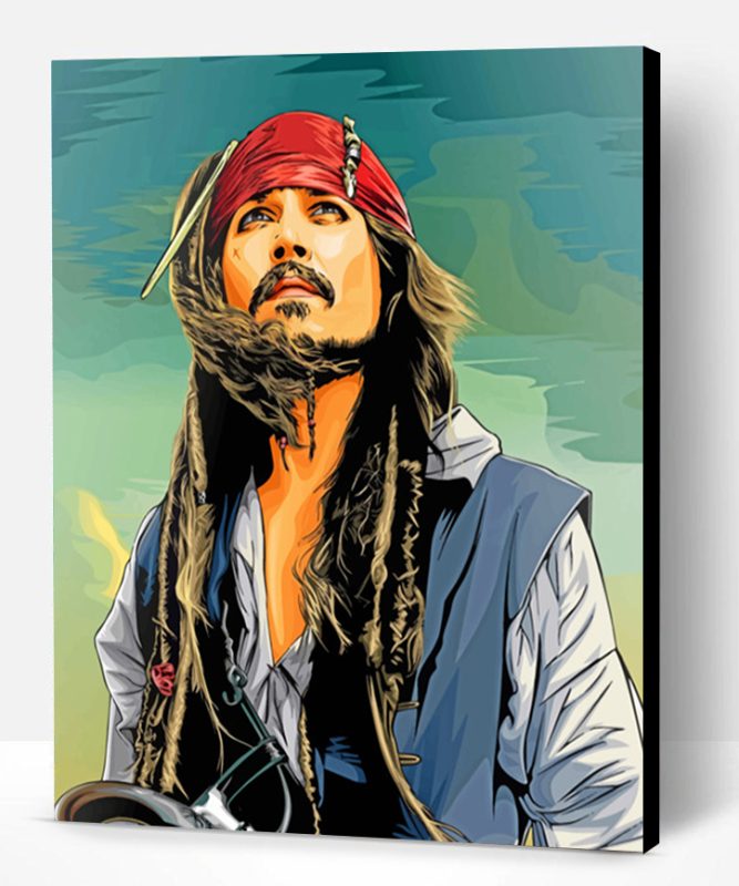 Jack Sparrow Paint By Number