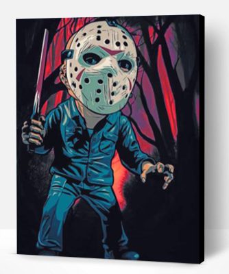 Jason Voorhees Paint By Number