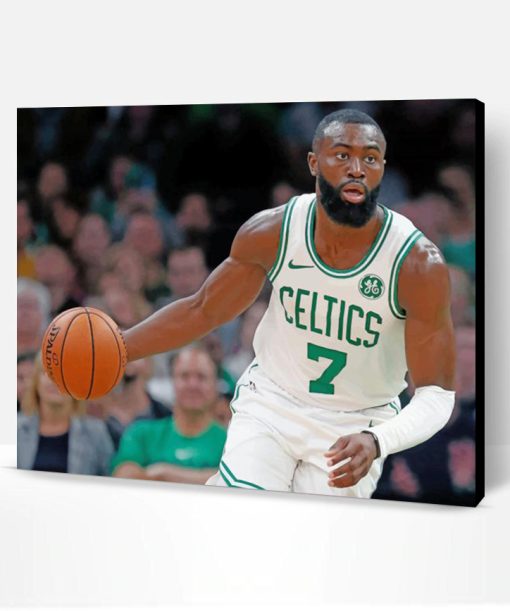 Jaylen Brown Celtic Paint By Number