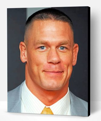 John Cena Portrait Paint By Number