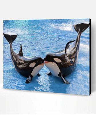 Killer Whales Paint By Number