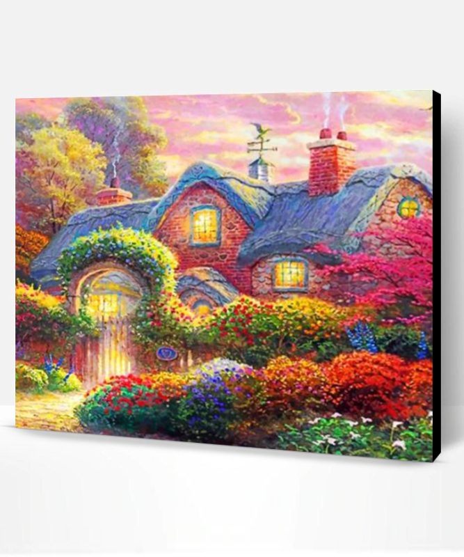 Kinkade Art Paint By Number