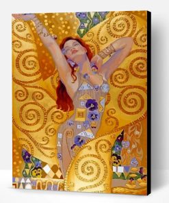 Woman By Klimt Paint By Number