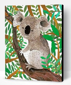 Koala illustration Paint By Number