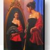 Lady In The Mirror Paint By Number