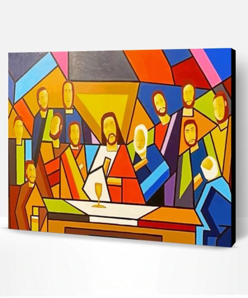 Last Supper Pop Art Paint By Number