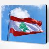 Lebanon Flag Paint By Number