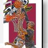 Lebron James Cleveland Cavaliers Paint By Number