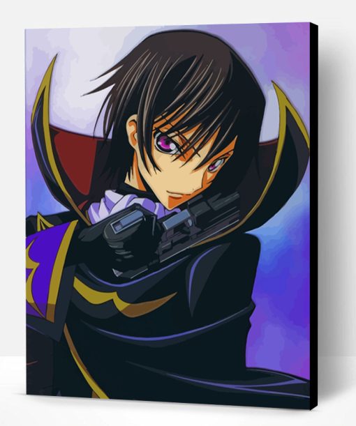 Lelouch Lamperouge Code Geass Anime Paint By Number