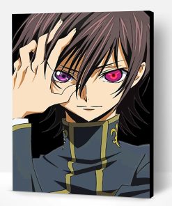 Lelouch Lamperouge Code Geass Paint By Number