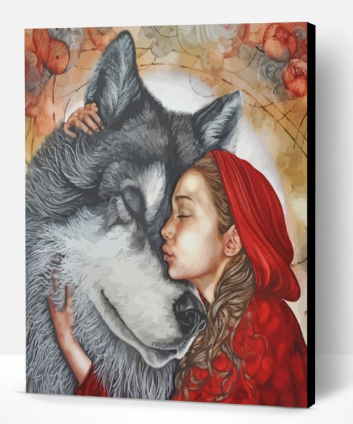 Little Red Riding Hood Paint By Number