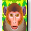 Macaque Monkey Paint By Number