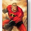 Mr Incredible Paint By Number
