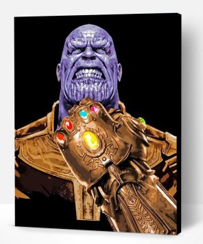 Mad Thanos Paint By Number