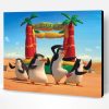 Madagascar Penguins Paint By Number