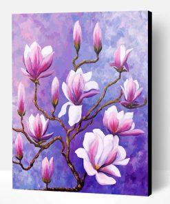 Magnolias Flowers Paint By Number