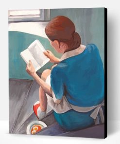 Maid Reading Paint By Number