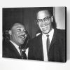 Martin Luther King And Malcolm X Paint By Number