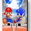 Mario And Sonic Paint By Number