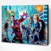 Marvel Heroes And Avengers Paint By Number