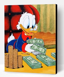 McDuck Counting Money Paint By Number