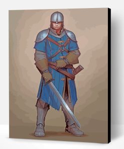 Medieval Guard Paint By Number