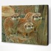 Meerkats Animals Paint By Number