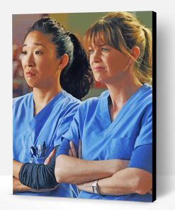 Meredith And Cristina Paint By Number