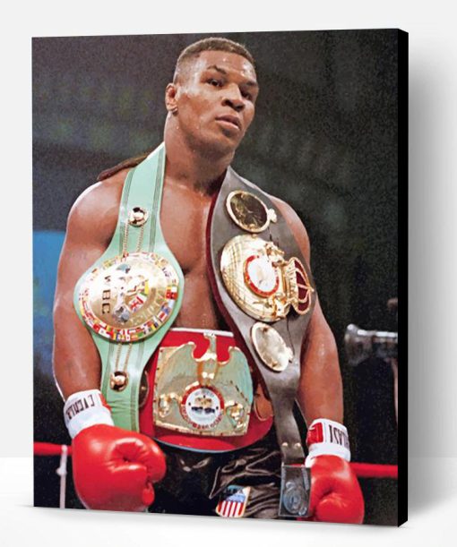 Mike Tyson Boxer Paint By Number