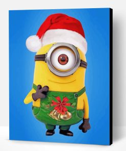 Minion Christmas Paint By Number