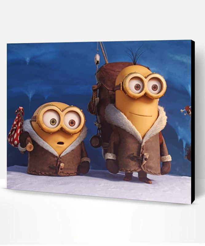 Minions Winter Paint By Number