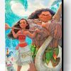 Moana And Chief Tui Paint By Number