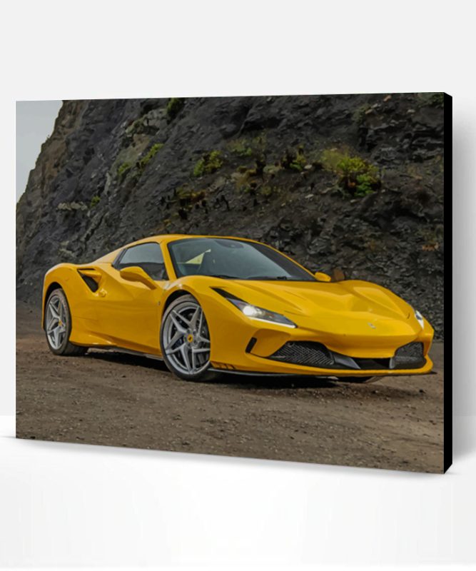 Modern Ferrari F8 Spider Paint By Number