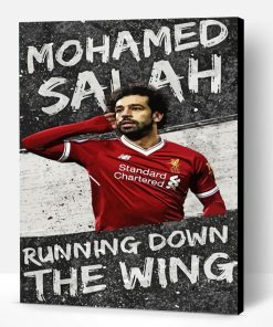 The Legend Mohamed Salah Paint By Number