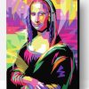 Colorful Mona Lisa Paint By Number
