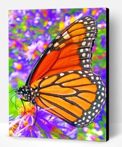 Monarch Butterfly Paint By Number