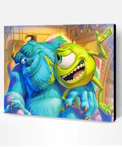 Monster Inc Paint By Number