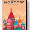 Moscow Russia Paint By Number