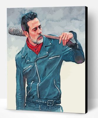 Negan Deviantart Paint By Number