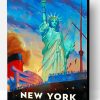 New York Statue Of Liberty Paint By Number