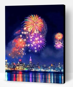 New York Fireworks Paint By Number
