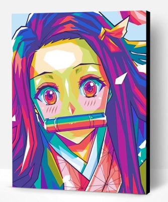 Nezuko Art Paint By Number