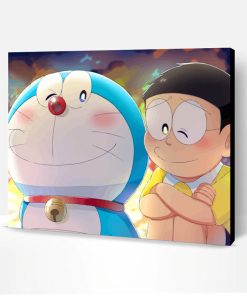 Nobita And Doraemon Paint By Number