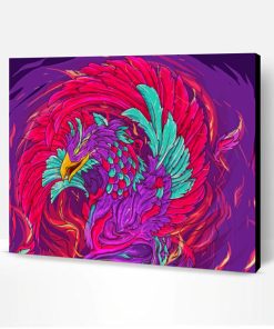 Phoenix Bird Art Paint By Number