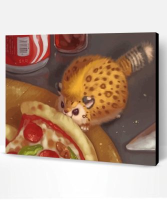 Pizza's Thief Paint By Number