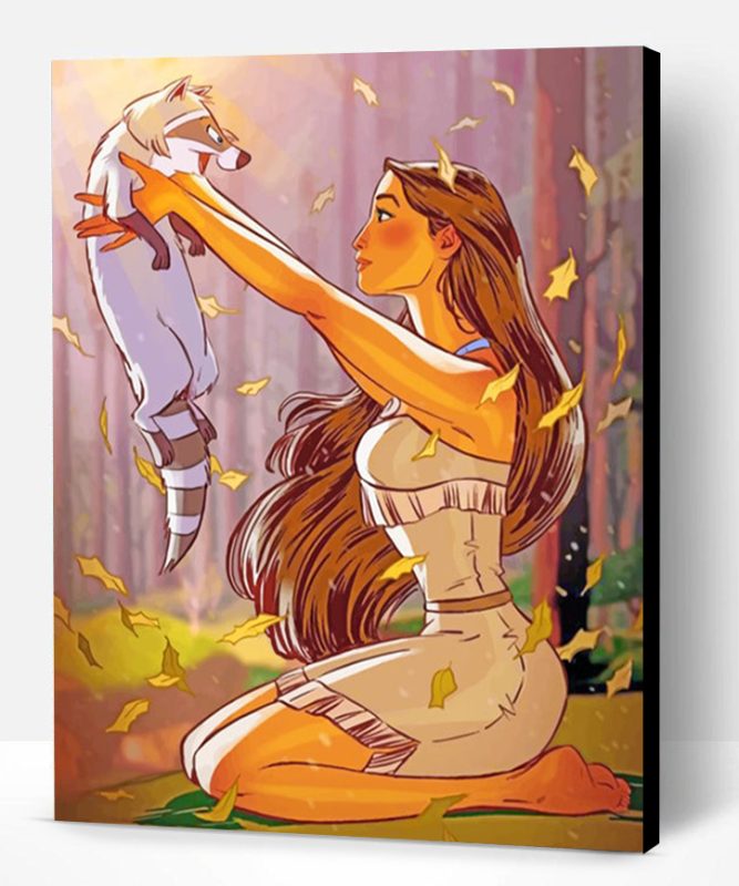 Pocahontas Disney Paint By Number