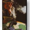 Poker Player Paint By Number