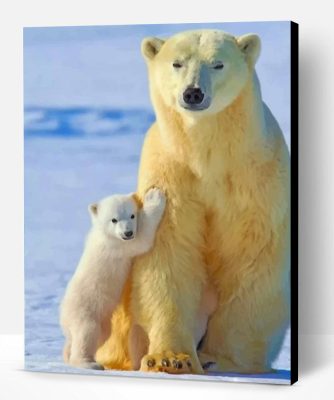 Polar Bears Animals Paint By Number